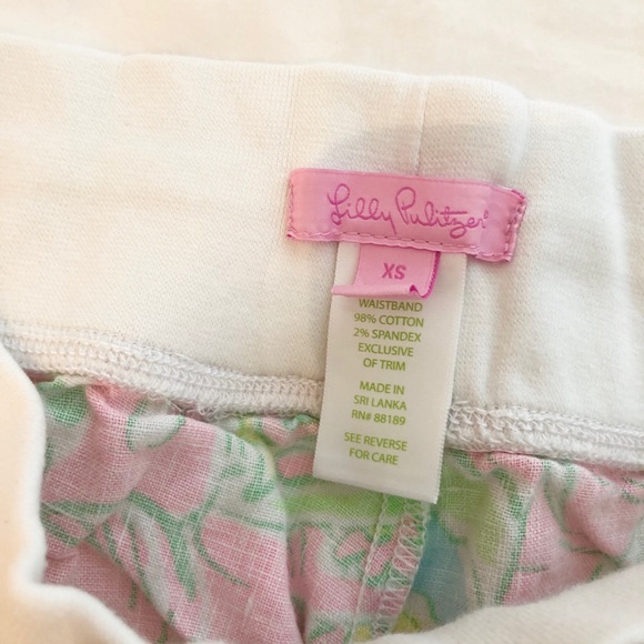 Lilly Pulitzer Multi Chin Chin Linen Beach Pant - Picture 5 of 8
